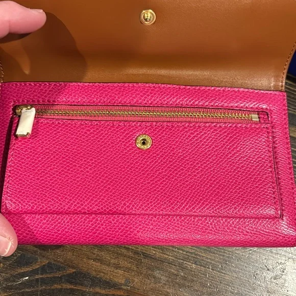 Ralph Lauren Lauren Romilly slim Pocket Wallet Aruba Pink with box - Picture 3 of 11